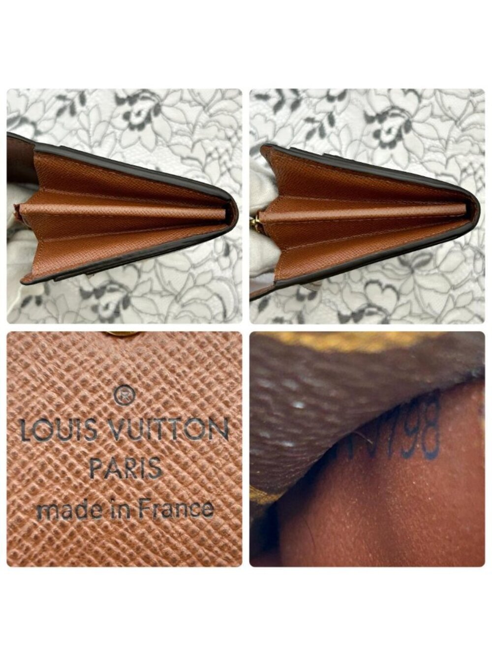 Louis Vuitton Monogram Portefeuille Sarah Wallet - Picture 9 of 9